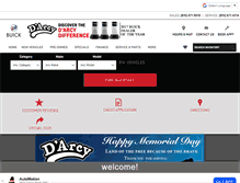 Tablet Screenshot of darcybuickgmc.com
